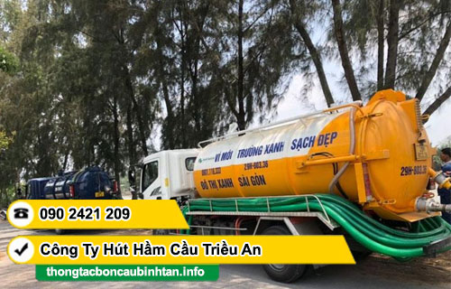 Hút hầm cầu phường Tân Tạo