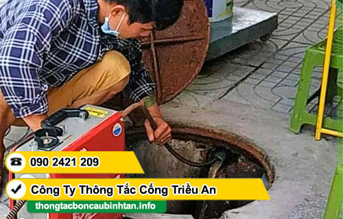 Thông cống nghẹt phường An Lạc
