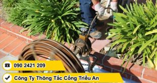 Thông cống nghẹt phường An Lạc