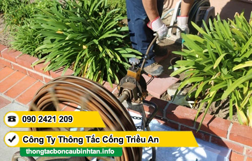 Công ty thông cống nghẹt phường Bình Trị Đông