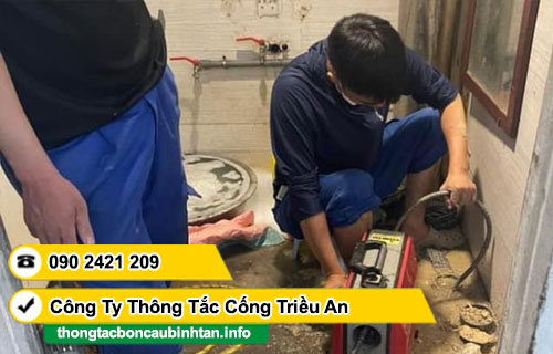 Thông cống nghẹt phường Tân Tạo