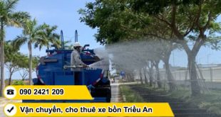 Báo giá thuê xe bồn chở nước tưới cây TPHCM