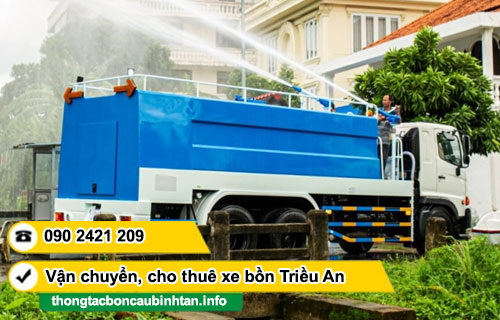 Báo giá thuê xe bồn chở nước tưới cây TPHCM