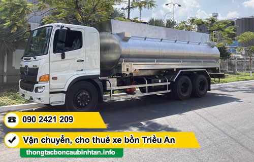 Thuê xe bồn chở nước TPHCM