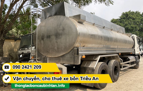 cho thuê xe bồn chở nước sạch tại TPHCM