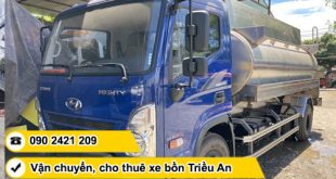 cho thuê xe bồn chở nước sạch tại TPHCM
